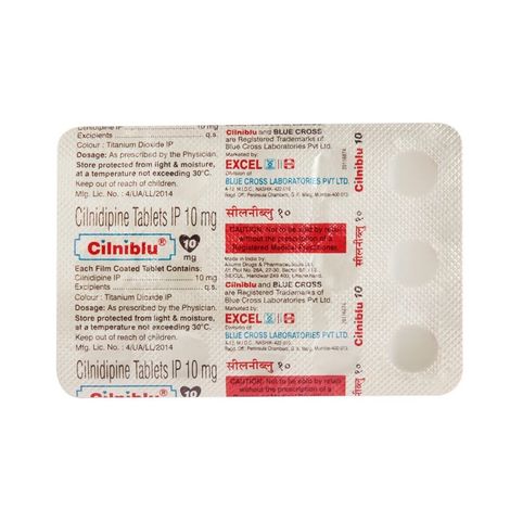 Cilniblu 10 Tablets