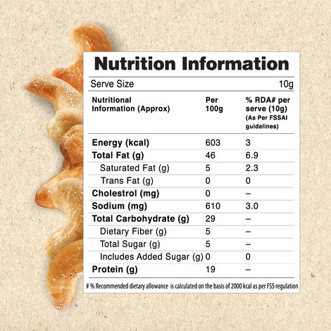 MOM Roasted & Salted Cashews