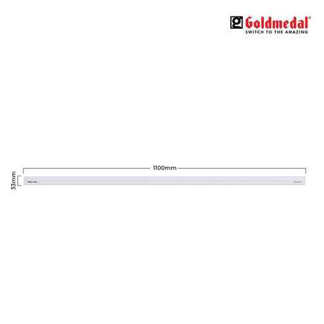 Gold Medal Magic Line Neo 20W T5 LED Slim Batten For Domestic Use - Cool Daylight (6500K) | With 2000 Lumens | Surge Protection up to 4kV | Energy Efficient Tubelight for Home, Office
