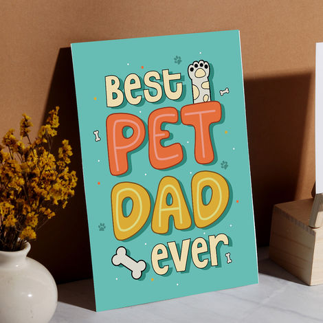 Oye happy Pet Dad Card