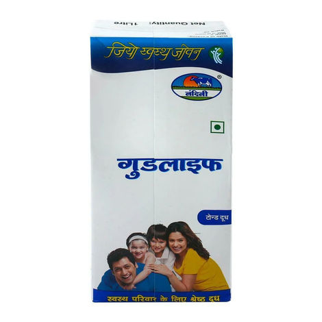 Nandini Goodlife Toned Milk UHT (Tetra Pack Brick)