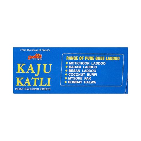Daadi'S Kaju Katli