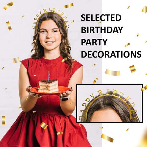 Happy Birthday Tiara Crown