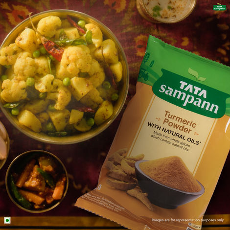 Tata Sampann Turmeric Powder With Natural Oils Haldi Powder