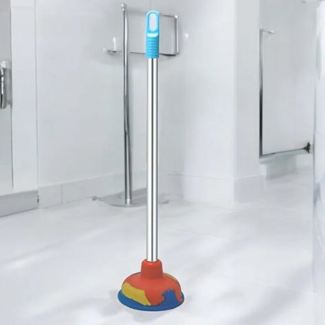 Sapna Bath Room Plunger Steel Handle