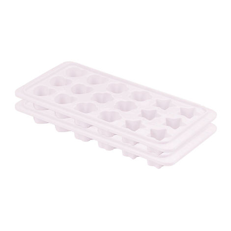 Multi Shape Ice Cube Tray (Set Of 2)