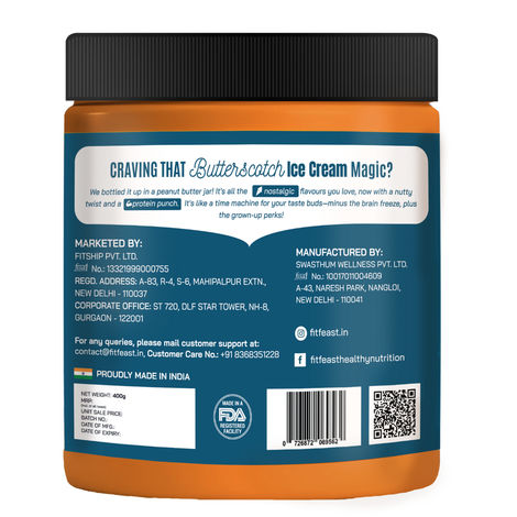 FitFeast Butterscotch Peanut Butter