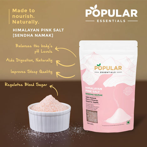 Popular Essentials Pink Rock Salt | Sendha Namak