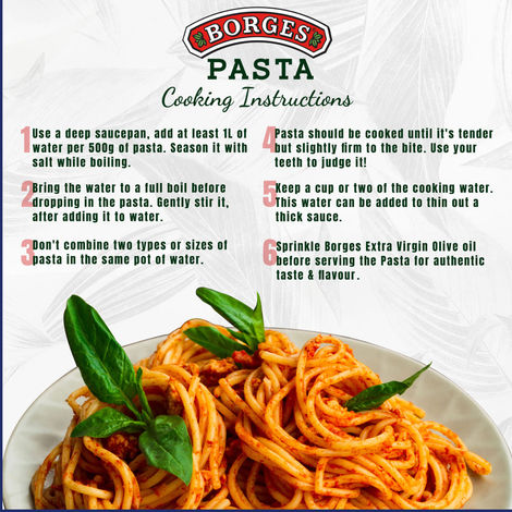 BORGES Durum Wheat Pasta Spaghetti Combo