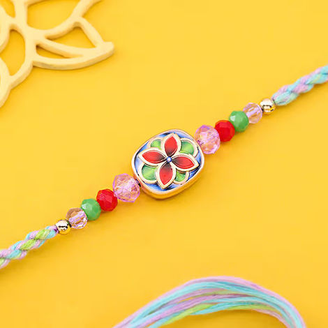 Floral Adorable Pastel Rakhi (Floweraura)