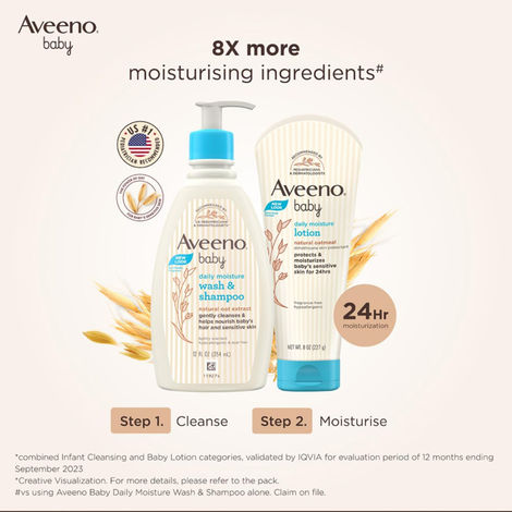 Aveeno Baby Daily Moisturising Wash & Shampoo