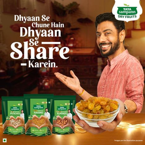 Tata Sampann 100% Pure Premium Raisins/Kishmish Seedless