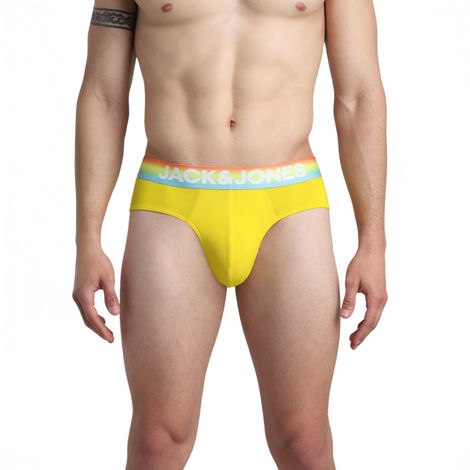 JACK & JONES Kicker Briefs Cyber Yellow - XL