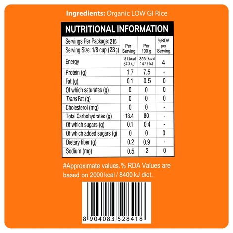 24 Mantra Organic Low Gi Rice