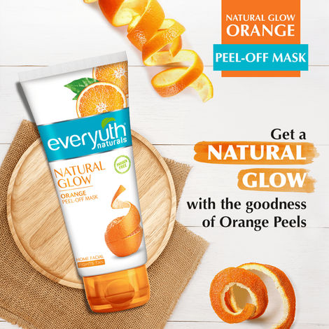 Everyuth Naturals Advanced Orange Peel Off Mask Tube for Natural Glow