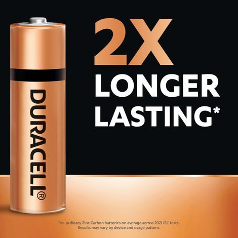 Duracell Alkaline AA Battery |Pack of 4