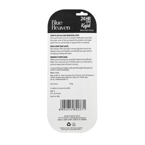 Blue Heaven Lash Twist Curling Mascara Black