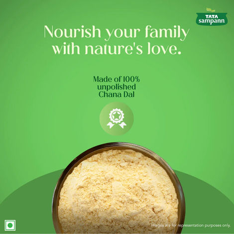 Tata Sampann 100% Chana Dal Fine Besan