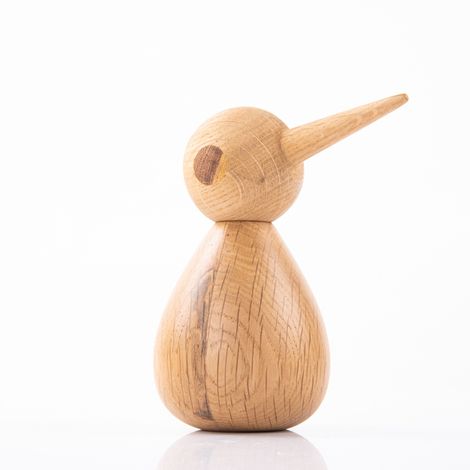 Gibox Handcrafted Wooden Bird Tall