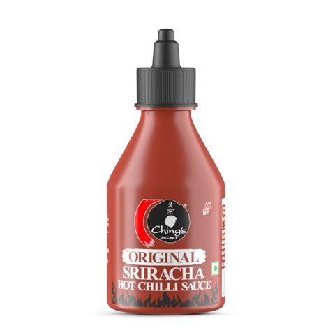Ching's Secret Original Sriracha Hot Chilli Sauce (Red), Dip, Spread, Cook, Drizzle