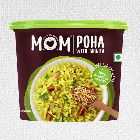 MOM Poha with Bhujia