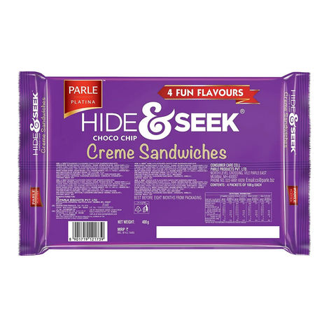 Parle Hide & Seek Creme Sandwiches
