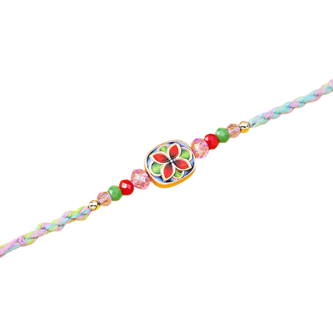 Floral Adorable Pastel Rakhi (Floweraura)