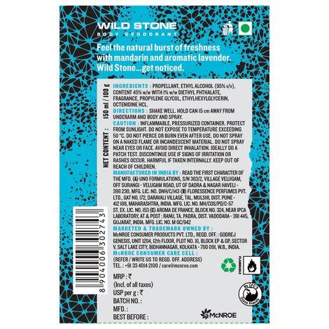 Wild Stone Ws Hydra Energy Deo