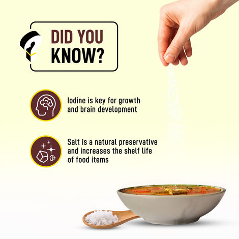 Annapurna Iodized Crystal Salt | Kal Uppu