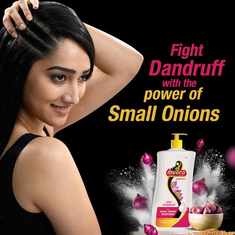 Meera Anti Dandruff Shampoo With Small Onion and Fenugreek