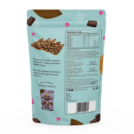 The Belgian Waffle Co Classic Choco Crisps