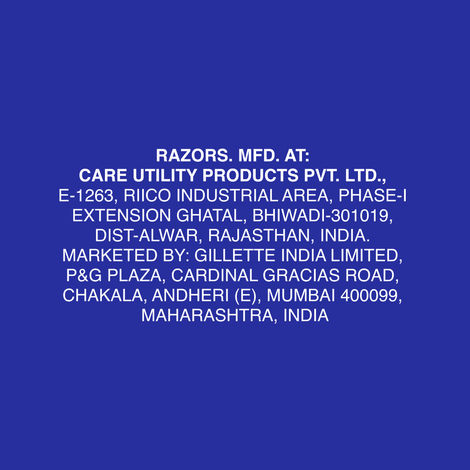 Gillette Presto Ready Shaver 5 Blades