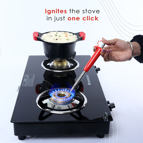 Wonderchef Stainless Steel Gas Stove Lighter