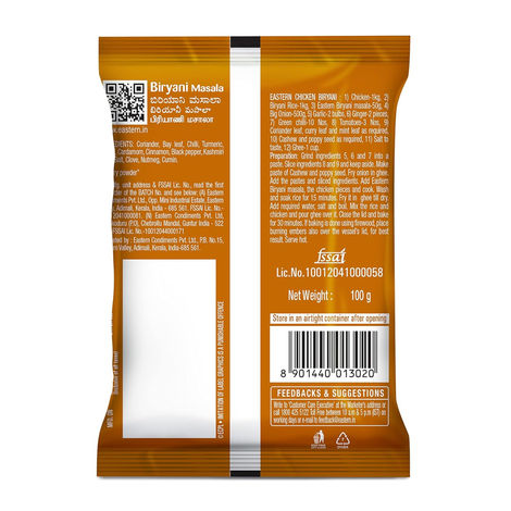 Eastern Biryani Masala Powder