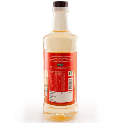 Organic India Sunflower Cold Pressed Oil | Lab tested on 600+ Parameters, Certified Organic