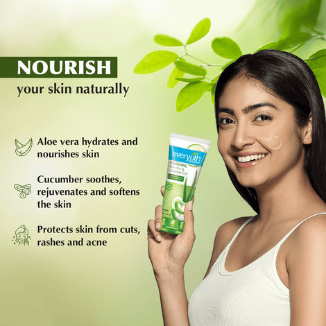 Everyuth Naturals Nourishing Aloe Vera & Cucumber Gel