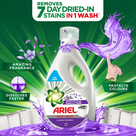 Ariel Matic Top Load Liquid Detergent - Lavender