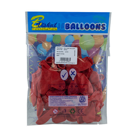 Red Heart Balloons