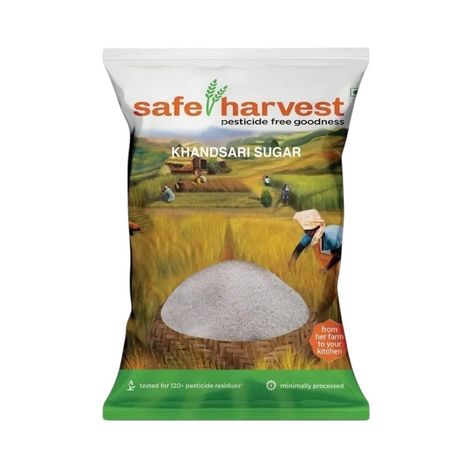 Safe Harvest Pesticide-Free Khandsari Sugar | Artisanal | No Artificial Flavors