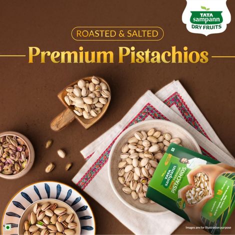 Tata Sampann 100% Iranian Pistachios Roasted & Salted