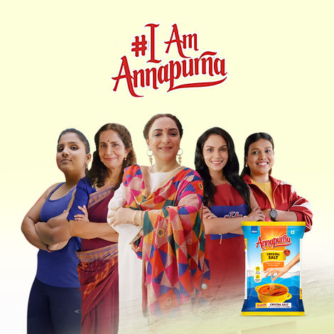 Annapurna Iodized Crystal Salt | Kal Uppu