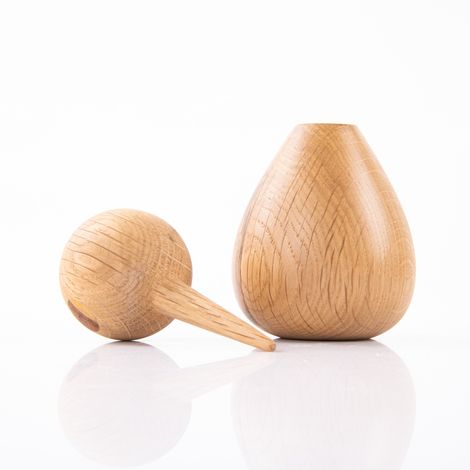 Gibox Handcrafted Wooden Bird Tall