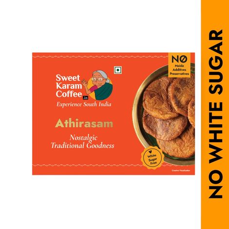 Sweet Karam Coffee Classic Athirasam - No Preservatives, No White Sugar