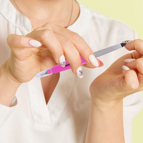 Bronson Professional Nail Filer And Cuticle Trimmer (Color May Vary)