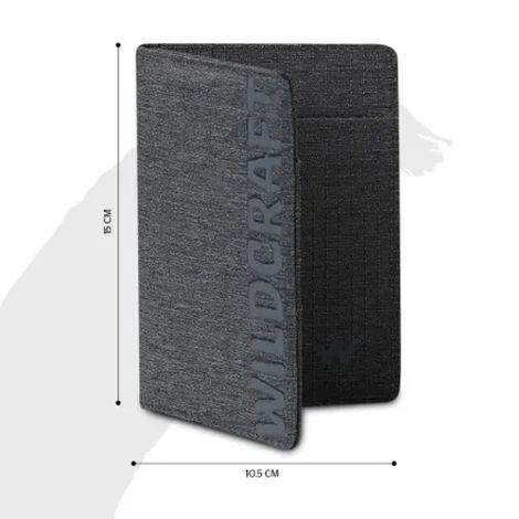 Wildcraft Unisex Camouflage Faux Leather Passport Holder | Camo - L