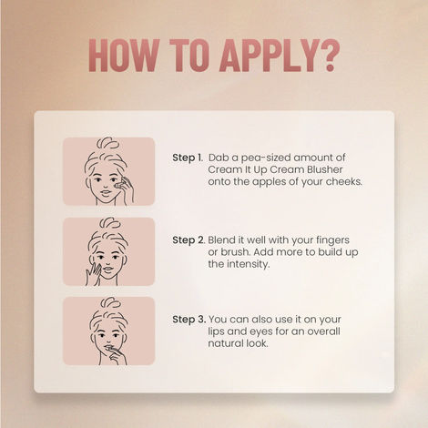 Swiss Beauty Cream It Up Blusher With Shea Butter - 2 Natural Flush