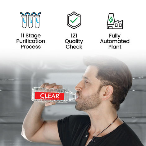 Clear Packaged Drinking Water