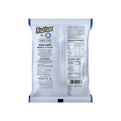 Nuttoz Soya Chips Masala