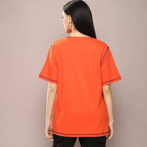 Dillinger Women's T-shirt | WMNCR388ORG | Orange - S