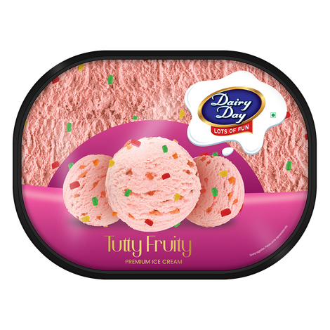 Dairy Day Tutti Frutti Ice Cream Tub